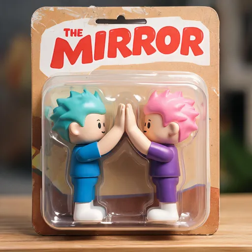 Collectible figurine sample — made-up characters