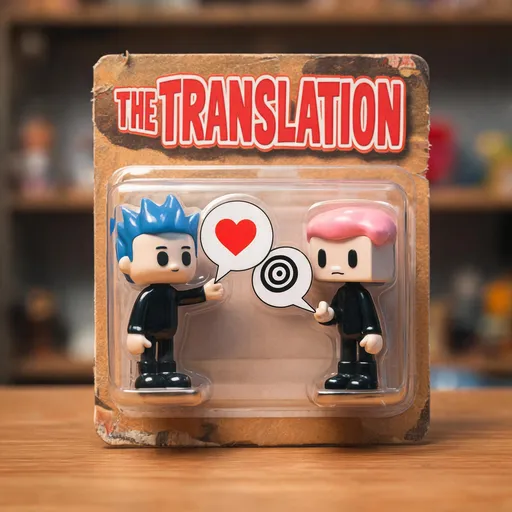 The Translation in the collectible figurine style — sample illustration