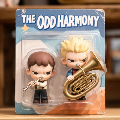 The Odd Harmony in the collectible figurine style — sample illustration