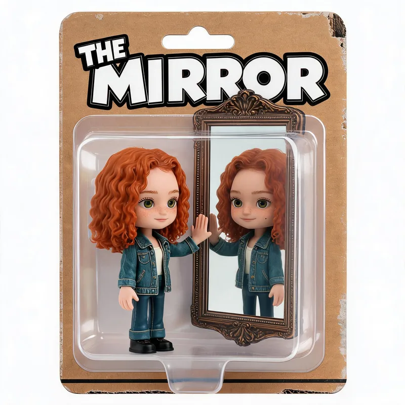 Example result — one fictional person as a complete single-figure collectible