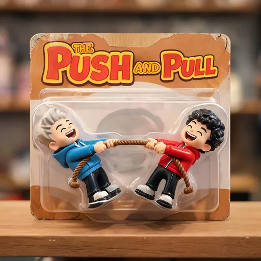 Collectible figurine sample — made-up characters