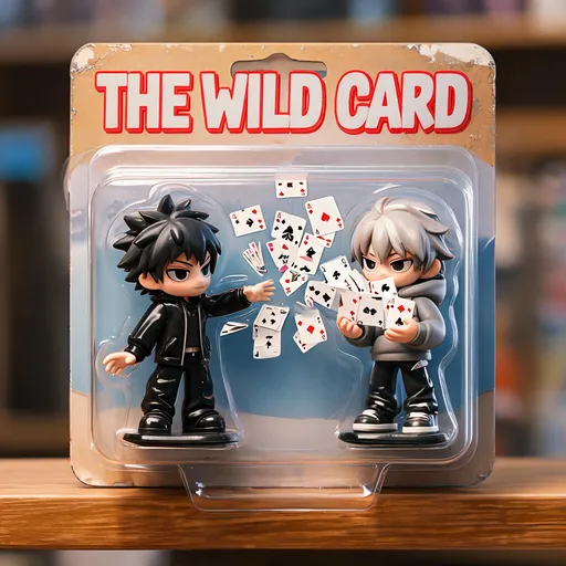 The Wild Card in the collectible figurine style — sample illustration