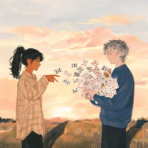 The Wild Card in the storybook style — sample illustration