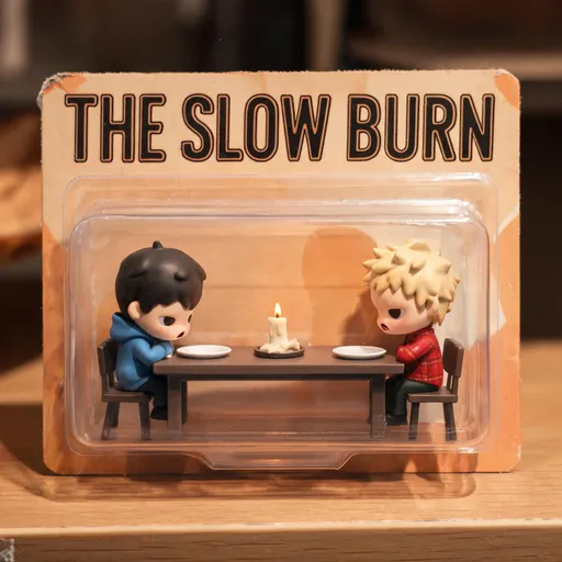 The Slow Burn in the collectible figurine style — sample illustration