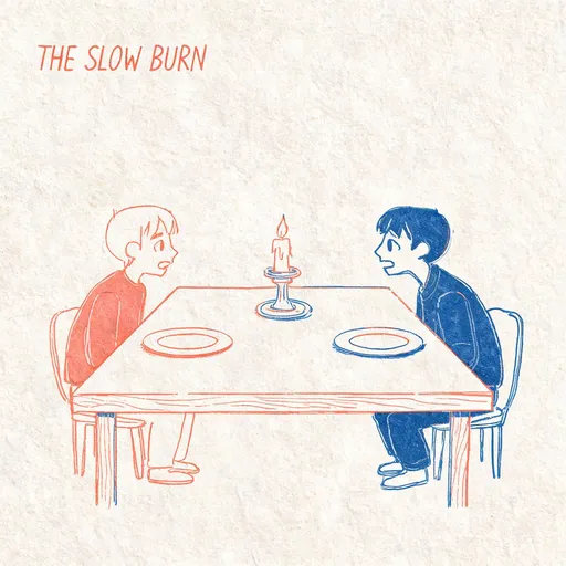 Risograph print sample — made-up characters