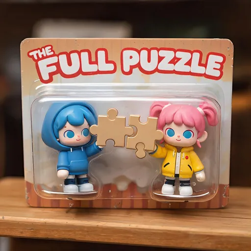 Collectible figurine sample — made-up characters
